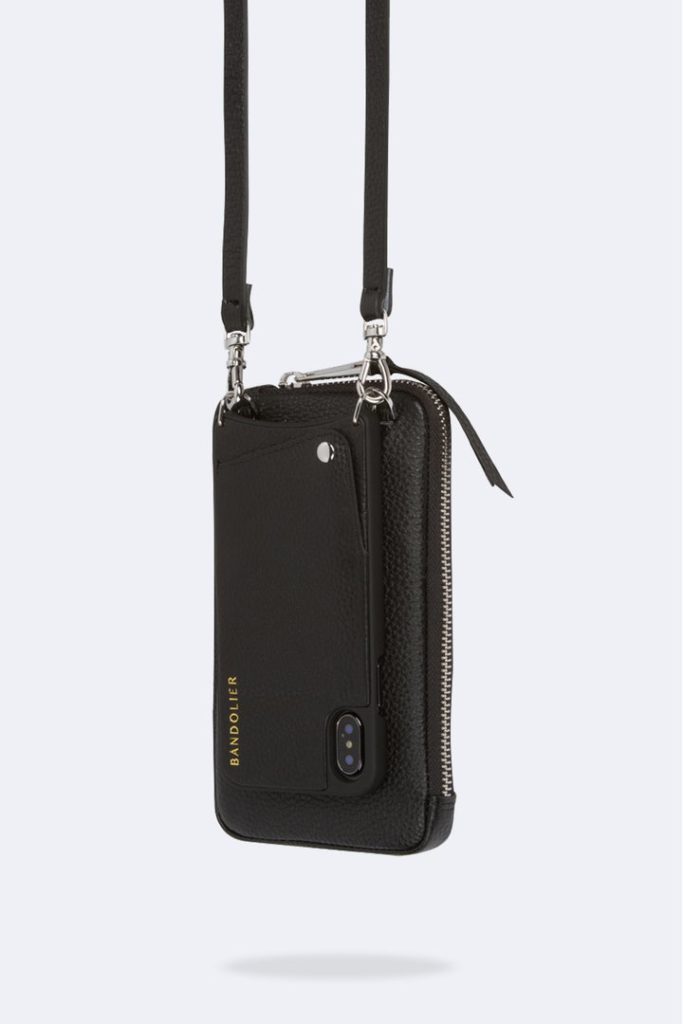 Bandolier crossbody iPhone case lets's you go hand free with style