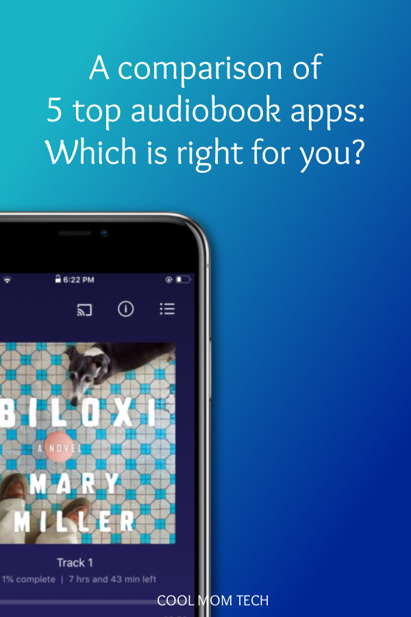 The 5 top audiobook apps: Breaking down what they cost and which is right for you | cool mom tech