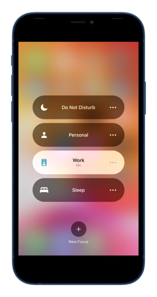 The focus mode on iOS 15 lets you tailor your notification settings for work, sleep, and more.