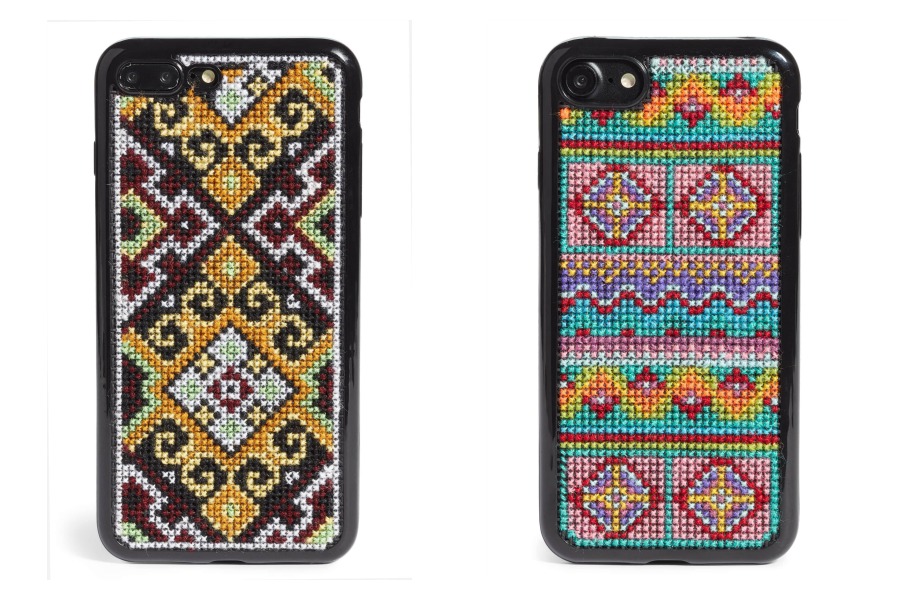 Beautiful hand-embroidered iPhone cases, just in time for fall