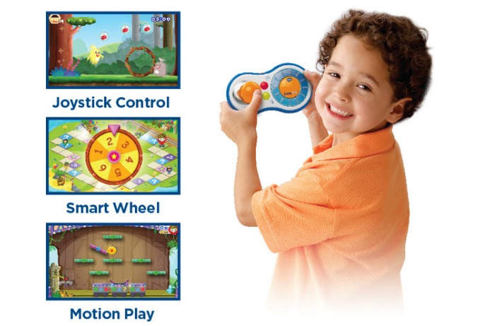 Sponsored Message: An educational gaming system from VTech that turns screen time into learning time